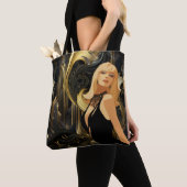 美しい#3 トートバッグ (クローズアップ)