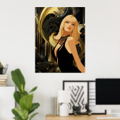 美しい#3 ポスター (ホームオフィス)