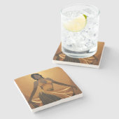 美しい#4 ストーンコースター (横)