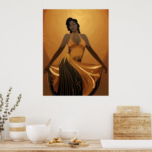 美しい#4 ポスター (キッチン)