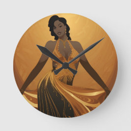 美しい#4 ラウンド壁時計