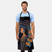 美しい#5 エプロン (着用した状態)