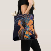 美しい#5 トートバッグ (クローズアップ)