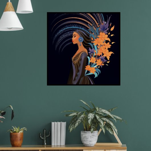 美しい#5 ポスター (リビング1)