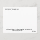 美しい#5 ポストカード (裏面)