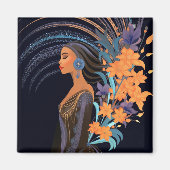 美しい#5 マグネット (正面)