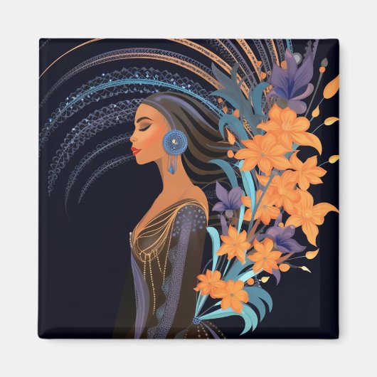 美しい#5 マグネット (正面)