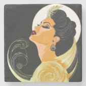 美しい#6 ストーンコースター (正面)