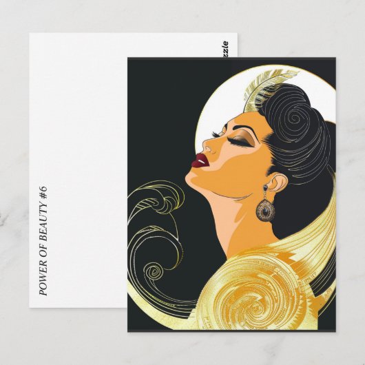 美しい#6 ポストカード (正面/裏面)