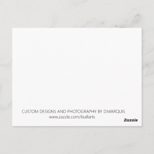 美しい#8 ポストカード (裏面)