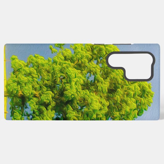 美しい SAMSUNG GALAXYケース (裏面横)