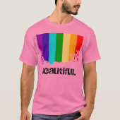 美しい。 Tシャツ (正面)