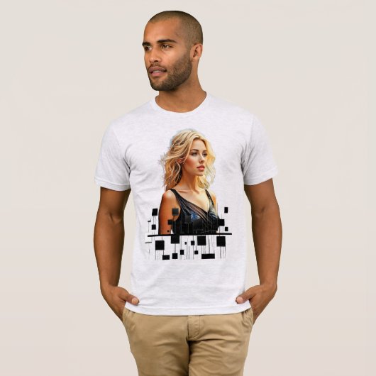 美しい Tシャツ (正面フル)