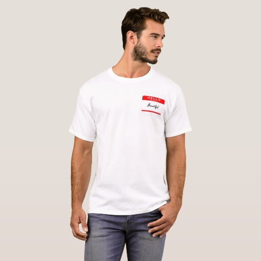 美しい Tシャツ (正面フル)