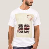 美しい Tシャツ (正面)