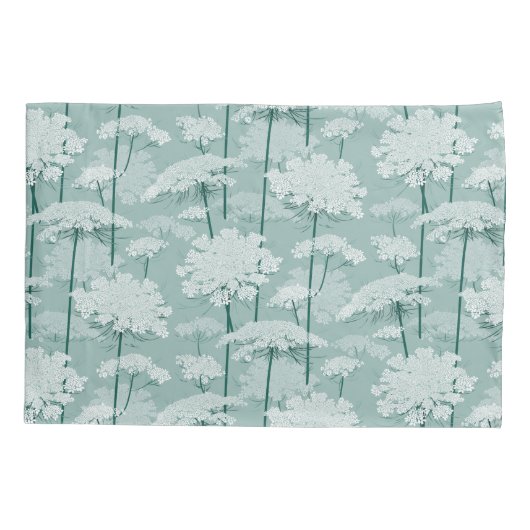 美しいAnnes女王のレース|のミント 枕カバー (裏面)