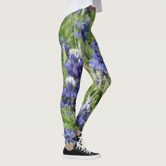 美しいbluebonnetのleggins レギンス (右)