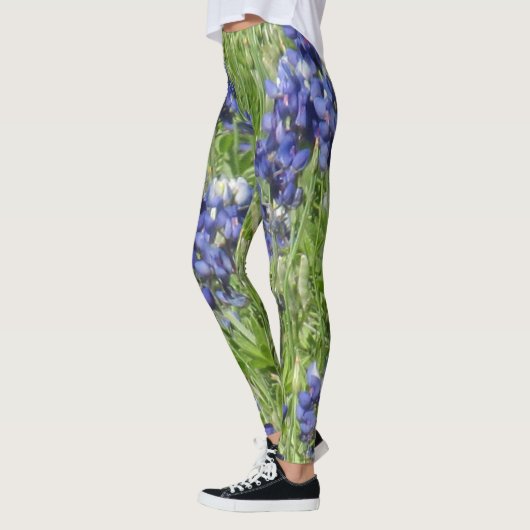 美しいbluebonnetのleggins レギンス (左)