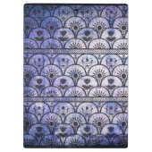 美しいBohoパターン、ヒッピースタイルクリップボード クリップボード (裏面)