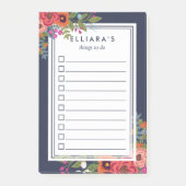 美しいBohoブーケ – 名前をカスタムするの一覧 ポストイット (正面)