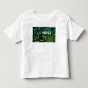 美しいBuschくぼんだGardensPasadena、カリフォルニア トドラーTシャツ