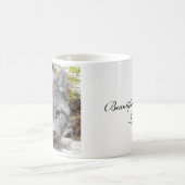 美しいCanadianLynx コーヒーマグカップ (中央)