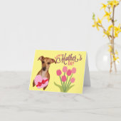 美しいChiweenieの花の母の日カード カード (黄色い花)