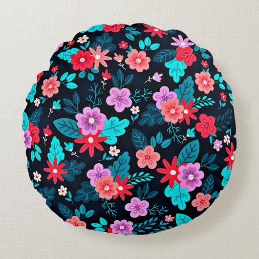 美しいDitsyフローラ背景–56676 ラウンドクッション (正面)