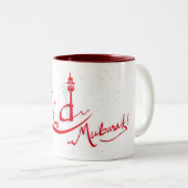 美しいEIDのコップ ツートーンマグカップ (正面右)