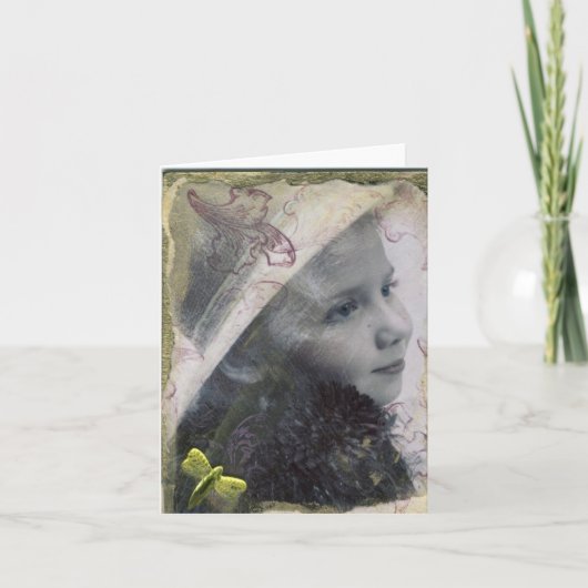 美しいEmilie Notecard カード (正面)