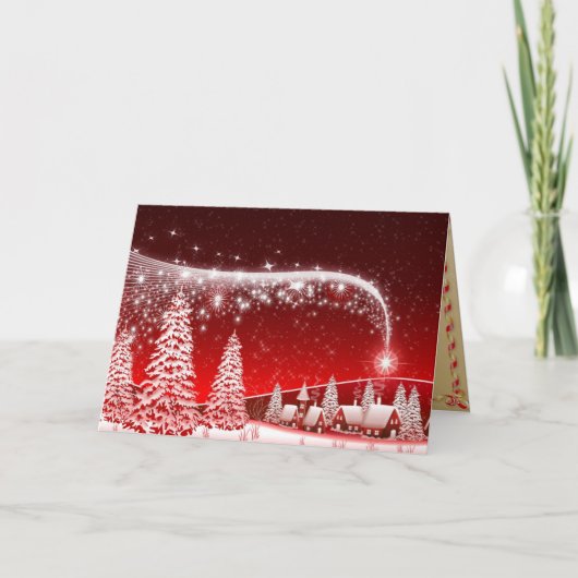 美しいHDイメージクリスマスカード シーズンカード (正面)