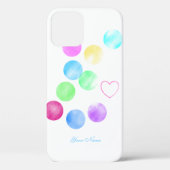 美しいiPhoneカバーお名前 Case-Mate iPhoneケース (裏面)