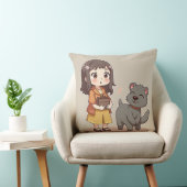 美しいKアニファッション枕 クッション (椅子)