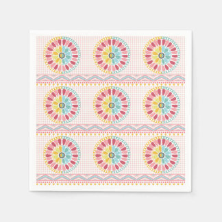 美しいKパターンナプキン スタンダードカクテルナプキン