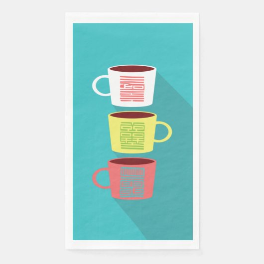 美しいKパターン3ナプキン (正面)