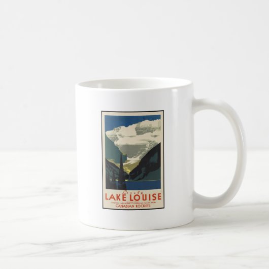 美しいLake Louise コーヒーマグカップ (右)