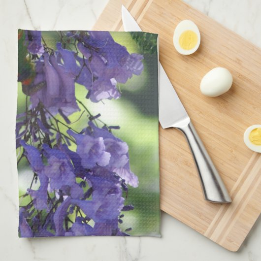 美しいLorikeet キッチンタオル (四つ折り)