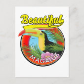 美しいMagaluf、トゥーカンロゴ ポストカード (正面)