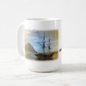 美しいMorro湾のマグ! コーヒーマグカップ (正面左)