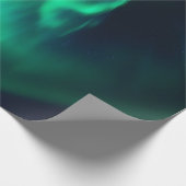 美しいNorthern Lights ラッピングペーパー (角)