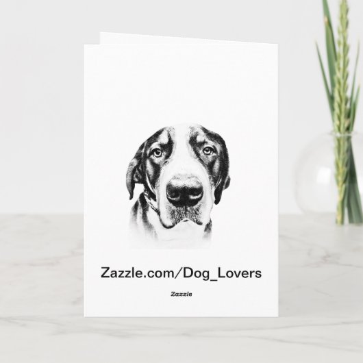 美しいSamoyed犬の芸術 カード (裏面)