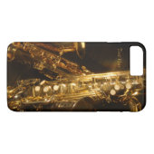 美しいSaxaphoneのiPhone 7のプラスの場合 Case-Mate iPhoneケース (裏面(横))