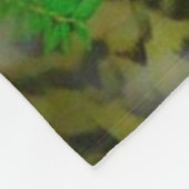 美しいSnowyのフクロウのフリースブランケット フリースブランケット (角)