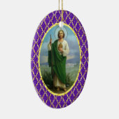 美しいSt.ジュードのオーナメント セラミックオーナメント (右)