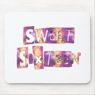 美しいSweet sixteen マウスパッド