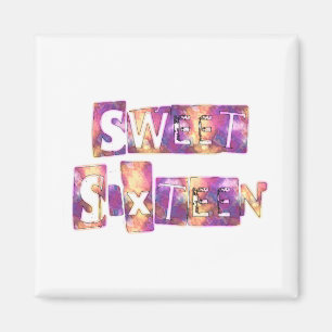 美しいSweet sixteen マグネット