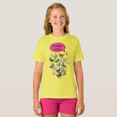 美しいTシャツ(蝶) Tシャツ (正面フル)