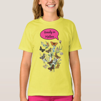 美しいTシャツ(蝶) Tシャツ