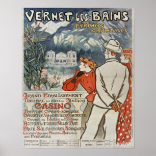 美しいVernet Les Bains絶対に ポスター