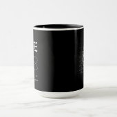 美しいY2Kテクノヴォイド マグカップ (中央)